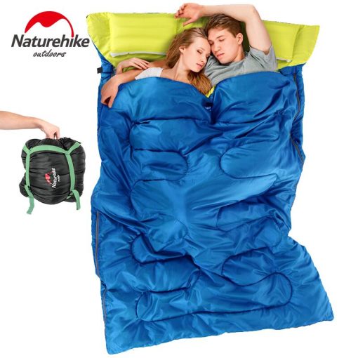 Naturehike Çift Kişilik Uyku Tulumu - Rahat Uyku Alanı - Görsel 2