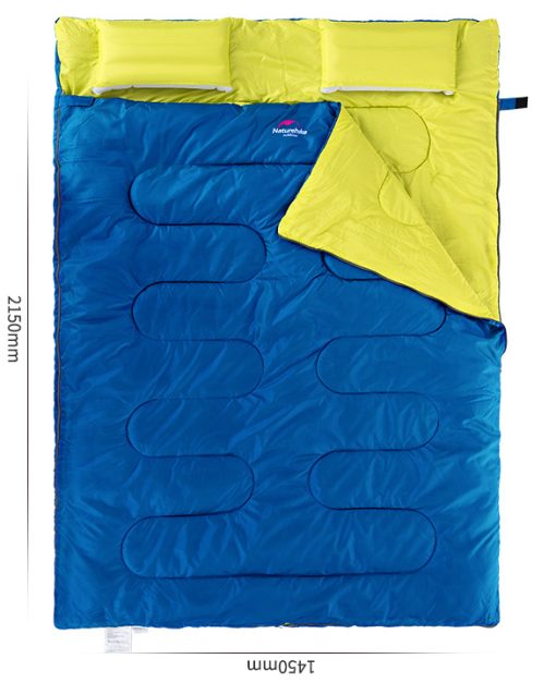 Naturehike Çift Kişilik Uyku Tulumu - Rahat Uyku Alanı - Görsel 5
