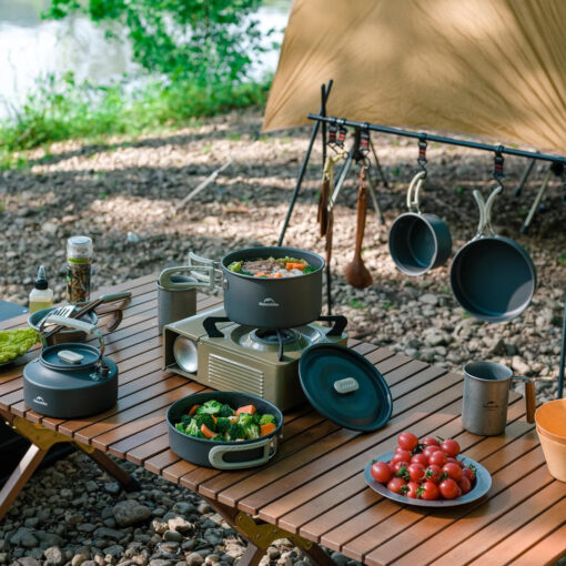 Naturehike Alüminyum Yemek Seti - Görsel 3