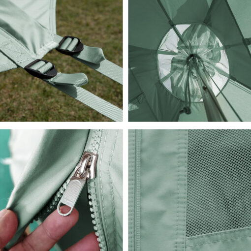 Naturehike Brighten 6.4 Lüks Piramit Glamping Çadır - Görsel 9