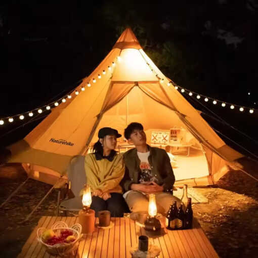 Naturehike Brighten 6.4 Lüks Piramit Glamping Çadır - Görsel 6
