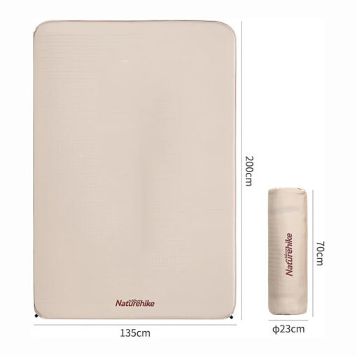 Naturehike Çift Kişilik Otomatik Şişme Mat - Dolgulu - Görsel 8