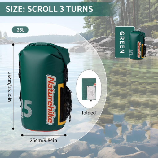 Naturehike Su Geçirmez Outdoor Çanta 25L - Görsel 7