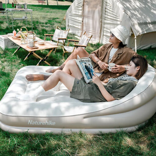 Naturehike Çift Kişilik Otomatik Şişme Glamping Air Sofa - Görsel 3