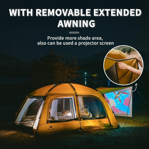 Naturehike Dune 10.9 Çadır - Glamping Termal Çadır - Görsel 7