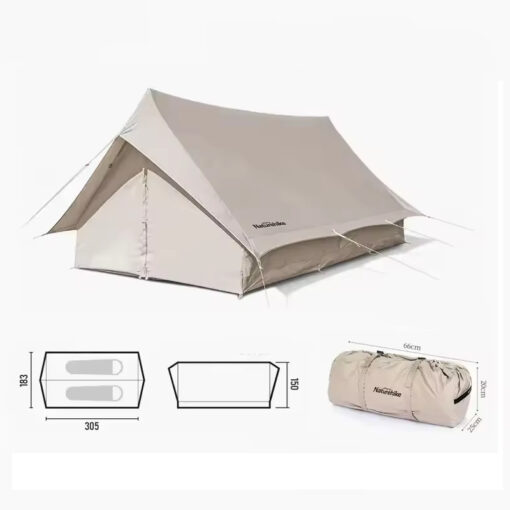 Naturehike Extend 5.6 Tower Çadır Glamping Lüks Çadır - Görsel 9