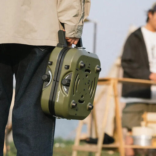 Naturehike Glamping İkili Ocak + Izgara Katlanır Portatif - Görsel 6