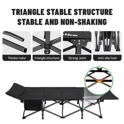 Naturehike Kampet Şezlong - Sünger Destekli Comfort - Görsel 6