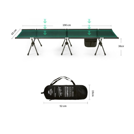 Naturehike Kampet Yüksekliği Ayarlanabilir - Ultra Comfort - Görsel 9