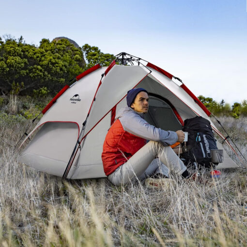 Naturehike Otomatik Çadır - Dual Purpose 4 Kişilik - Görsel 2