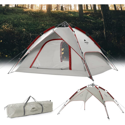 Naturehike Otomatik Çadır - Dual Purpose 4 Kişilik - Görsel 3