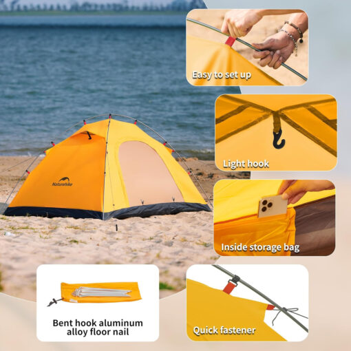 Naturehike P Serisi Ultralight Çadır - Çift Kişilik - Görsel 4
