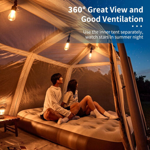 Naturehike Village 8.5 Glamping Şişme Çadır - Görsel 9