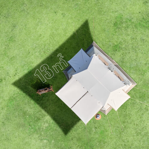 Naturehike Village 8.5 Glamping Şişme Çadır - Görsel 5