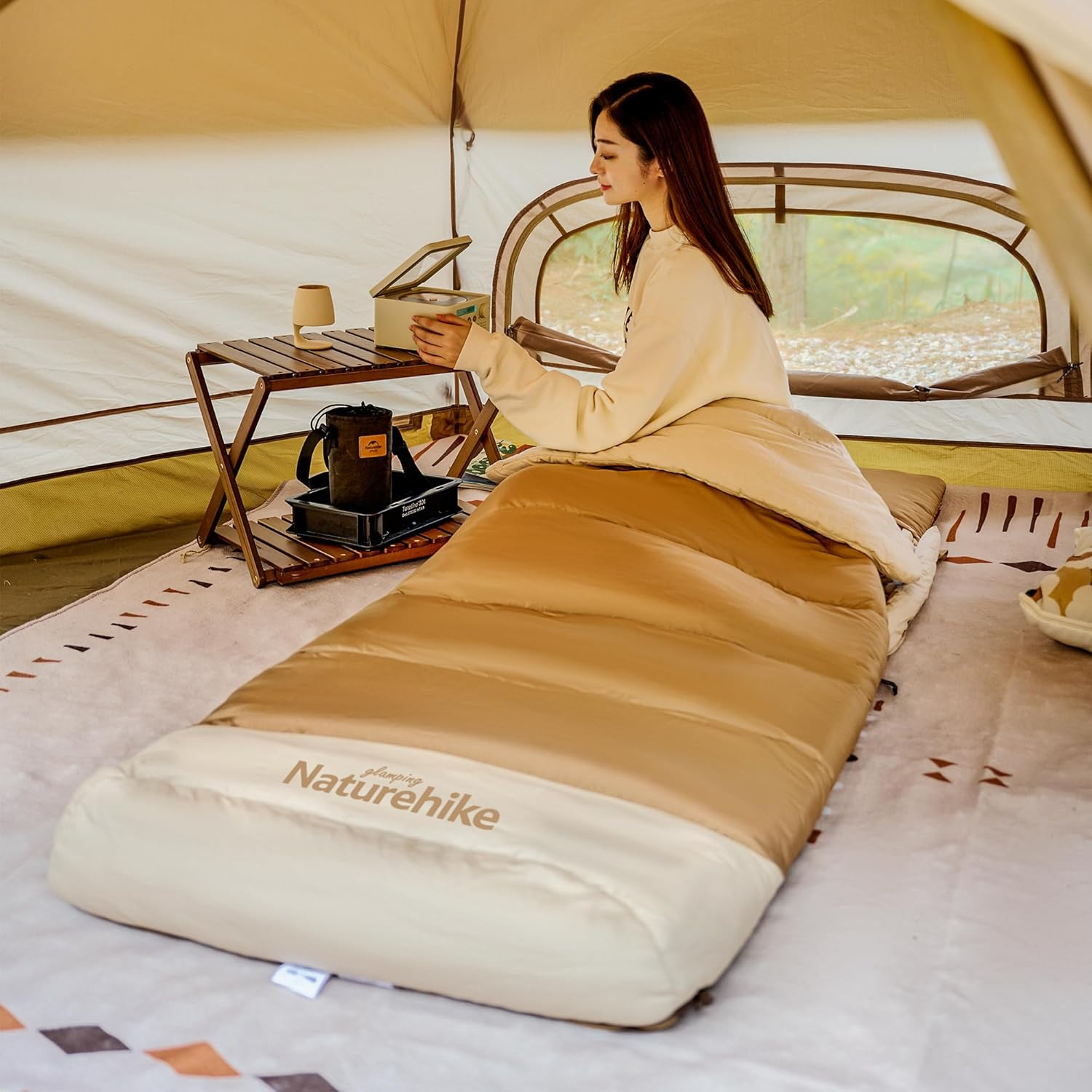 Naturehike Glamping Uyku Tulumu + Uyku Pedi - Görsel 4