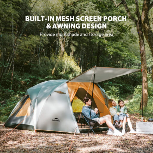 Naturehike Kota 8 Çadır - Glamping Termal Çadır - Görsel 3