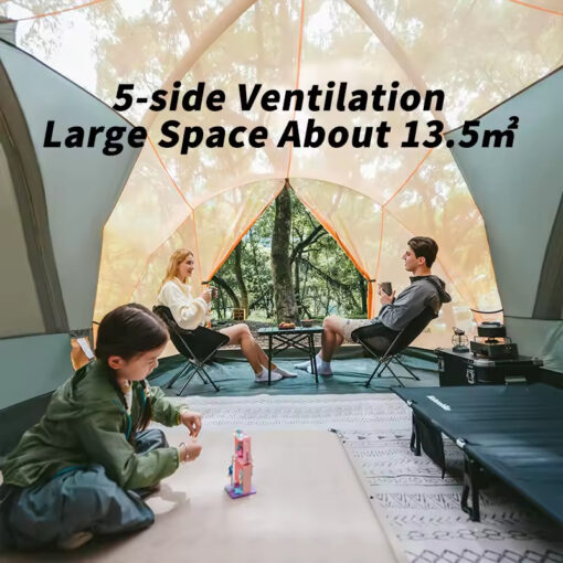 Naturehike Kota 8 Çadır - Glamping Termal Çadır - Görsel 6