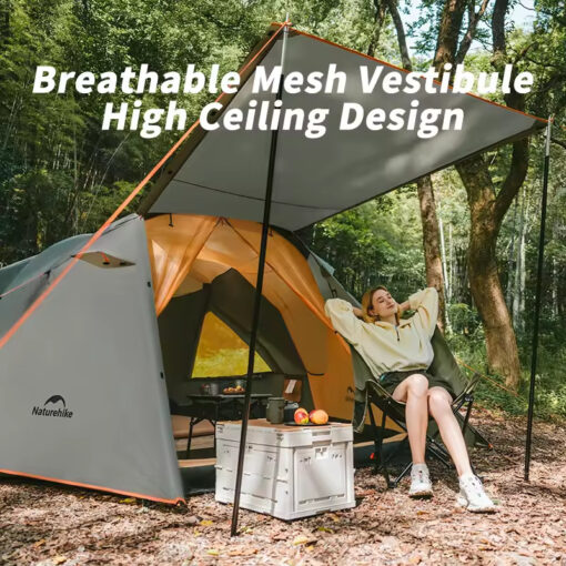 Naturehike Kota 8 Çadır - Glamping Termal Çadır - Görsel 8