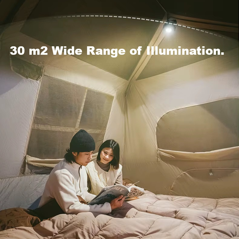 Naturehike Glamping Kamp Lambası 1200LM - Görsel 2